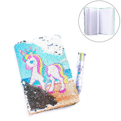 Magic Sequin Journal Reversible Sequin Office A5 Notebook Mermaid Notepad School Diary
Magic Sequin Journal Reversible Sequin Office A5 Notebook Mermaid Notepad School Diary