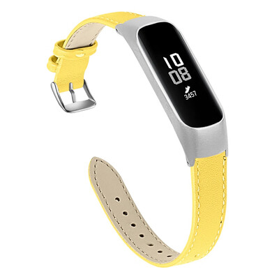 ECSEM Metal Frame Leather Strap for Samsung Galaxy fit-e SM-R375 Smart Watch Bands for Kids Women Men
ECSEM Metal Frame Leather Strap for Samsung Galaxy fit-e SM-R375 Smart Watch Bands for Kids Women Men