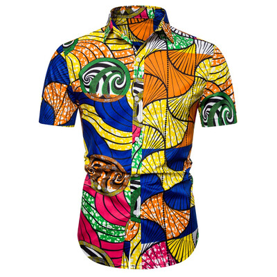 Tailored Mens Summer New Style Hawaiian Printed Short-Sleeved Shirt Fashion Blouse Top
Tailored Mens Summer New Style Hawaiian Printed Short-Sleeved Shirt Fashion Blouse Top