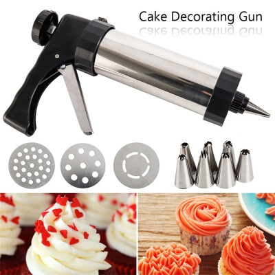 Fashion New Metal Cake Cupcake Decor Pastry Icing Piping Gun Syringe Spatula Nozzle
Fashion New Metal Cake Cupcake Decor Pastry Icing Piping Gun Syringe Spatula Nozzle