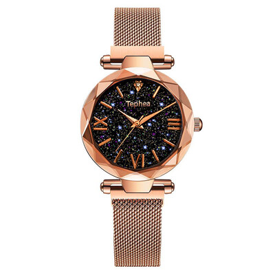 Luxury Women Magnetic Watches Starry Sky Mesh Fashion Female Clock Ladies Quartz Wristwatch Relogio Feminino Zegarek Damski 2019
Luxury Women Magnetic Watches Starry Sky Mesh Fashion Female Clock Ladies Quartz Wristwatch Relogio Feminino Zegarek Damski 2019