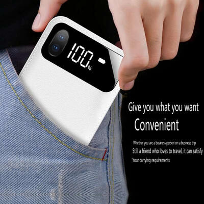 K8 Large Capacity Quick Charge Dual USB Power Bank External Battery Pack With LED Display For Mobile Phones
K8 Large Capacity Quick Charge Dual USB Power Bank External Battery Pack With LED Display For Mobile Phones