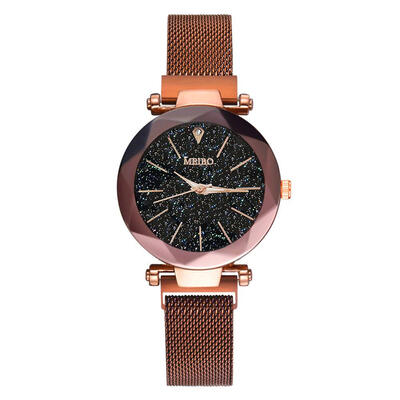 Luxury Brand Quartz Stainless Steel Band Magnet Buckle Starry Sky Analog Wrist Watch Women Fashion Trends Watches Reloj Mujer
Luxury Brand Quartz Stainless Steel Band Magnet Buckle Starry Sky Analog Wrist Watch Women Fashion Trends Watches Reloj Mujer