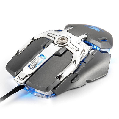 USB Wired Competitive Gaming Mouse Mechanical Game Mice Adjustable 6400DPI 8 Buttons LED Lighting Mouse V15 Black
USB Wired Competitive Gaming Mouse Mechanical Game Mice Adjustable 6400DPI 8 Buttons LED Lighting Mouse V15 Black