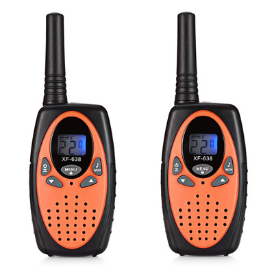 2pcs XF - 638 22 Channel Travel Handheld Walkie Talkie Kids Portable 2 Way Transceiver
2pcs XF - 638 22 Channel Travel Handheld Walkie Talkie Kids Portable 2 Way Transceiver