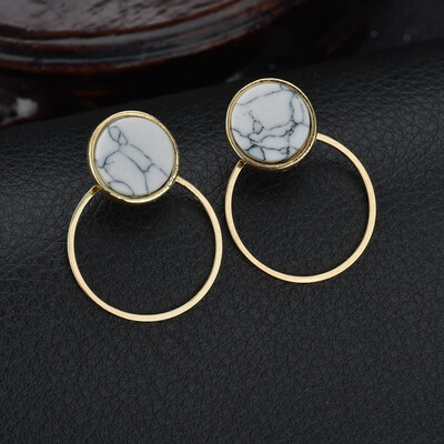 2019 new design brand creative geometric stone earrings wild minimalist earrings for women
2019 new design brand creative geometric stone earrings wild minimalist earrings for women