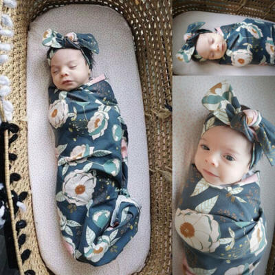 Newborn Baby Girls Boy Floral Swaddle Wrap Blanket Sleeping Bag Hat Outfits Set
Newborn Baby Girls Boy Floral Swaddle Wrap Blanket Sleeping Bag Hat Outfits Set