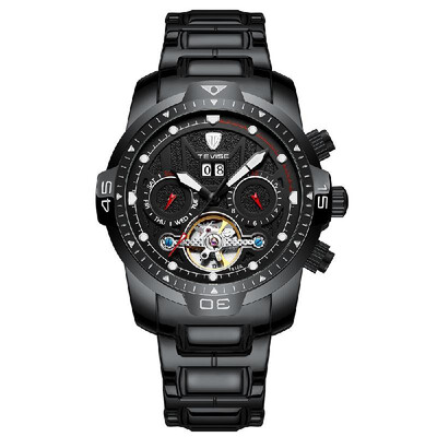 TEVISE T816A Automatic Mechanical Movement Men Watch Self-Winding Manual Winding Wind-Up Skeleton Wrist Watch 3ATM Waterproof Lumi
TEVISE T816A Automatic Mechanical Movement Men Watch Self-Winding Manual Winding Wind-Up Skeleton Wrist Watch 3ATM Waterproof Lumi
