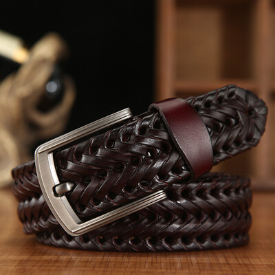 New fashion wild womens belt Korean version of the round inlaid pearl snap belt belt spot
New fashion wild womens belt Korean version of the round inlaid pearl snap belt belt spot