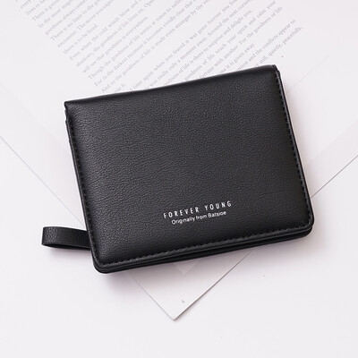 Tailored Women Short Wallet Fresh Student Bag Simple Multi-card Seat Buckle Coin Purse
Tailored Women Short Wallet Fresh Student Bag Simple Multi-card Seat Buckle Coin Purse