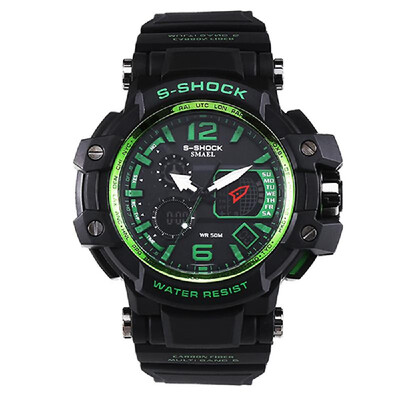 Mens Stylish Sports Multi-function Electronic Waterproof Watch Dual Display Wristwatches
Mens Stylish Sports Multi-function Electronic Waterproof Watch Dual Display Wristwatches