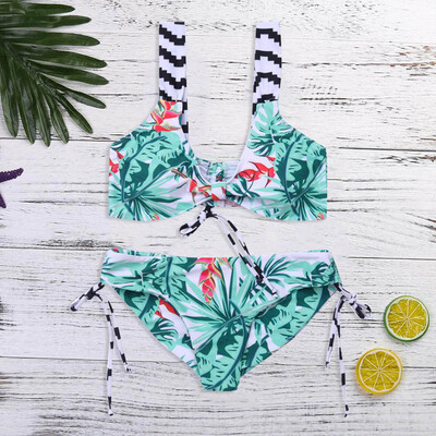 Roseonmyhand Women Striped Print Bandage Two Pieces Bikini Swimsuit Beachwear Biquini
Roseonmyhand Women Striped Print Bandage Two Pieces Bikini Swimsuit Beachwear Biquini