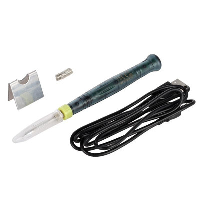 Portable USB Electric Soldering Iron with LED Indicator Mini Soldering Gun Hot Iron Welding High Quality Heating Tool 5V 8W
Portable USB Electric Soldering Iron with LED Indicator Mini Soldering Gun Hot Iron Welding High Quality Heating Tool 5V 8W