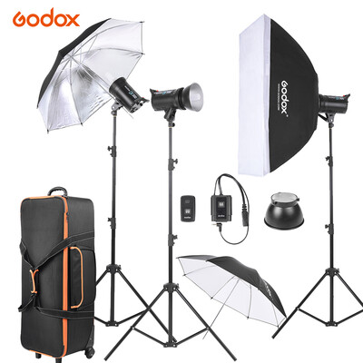 Godox DE300-D 3 300WS Studio Photo Strobe Flash Light Kit with Light StandSoftboxReflector UmbrellaSoft UmbrellaFlash Trigge
Godox DE300-D 3 300WS Studio Photo Strobe Flash Light Kit with Light StandSoftboxReflector UmbrellaSoft UmbrellaFlash Trigge