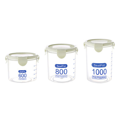 Siaonvr 3PCS Kitchen Storage Box Sealing Food Preservation Plastic Fresh Pot Container
Siaonvr 3PCS Kitchen Storage Box Sealing Food Preservation Plastic Fresh Pot Container
