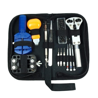 Professional Watch Repair Tool Kit Link Remover Spring Bar Tool Set with Black Case
Professional Watch Repair Tool Kit Link Remover Spring Bar Tool Set with Black Case