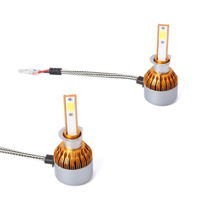 H7 C6G 2PCS Led Cob LED Chip Car Headlamp 36W 6500k White Light 8000LM Car Bulb Fog Light Gold
H7 C6G 2PCS Led Cob LED Chip Car Headlamp 36W 6500k White Light 8000LM Car Bulb Fog Light Gold