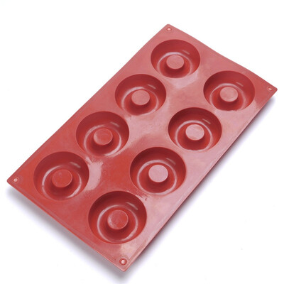 1 Pcs 8 Cavity Donut Doughnut Baking Mold Cake Chocolate Candy Soap Silicone Mould Silicone Mold Cake Fondant Decorating Tools
1 Pcs 8 Cavity Donut Doughnut Baking Mold Cake Chocolate Candy Soap Silicone Mould Silicone Mold Cake Fondant Decorating Tools