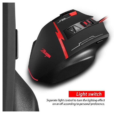 C-8 Mouse Gaming Mouse Wired Optical Portable Mouse 2500 DPI Adjustable 8 Buttons Backlight Mice
C-8 Mouse Gaming Mouse Wired Optical Portable Mouse 2500 DPI Adjustable 8 Buttons Backlight Mice