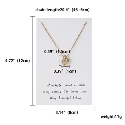 1PC White Card Turkish Crystal Evil Eye Hand Hamsa Pendant Necklace Women Gold Color Link Chain Clavicle NecklaceLucky Jewelry
1PC White Card Turkish Crystal Evil Eye Hand Hamsa Pendant Necklace Women Gold Color Link Chain Clavicle NecklaceLucky Jewelry