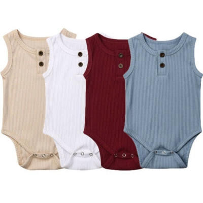 Cute Newborn Baby Boy Girl Cotton Jumpsuit Bodysuit Outfit Summer Sleeveless Baby Clothes Casual Bodysuits
Cute Newborn Baby Boy Girl Cotton Jumpsuit Bodysuit Outfit Summer Sleeveless Baby Clothes Casual Bodysuits
