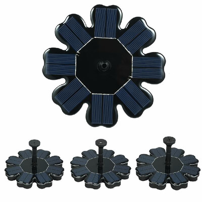 Solar Fountain Flower-shape Solar Panel Kit Birdbath Floating Fountain Submersible Pump for Garden Patio Pond Fish Tank Decoration
Solar Fountain Flower-shape Solar Panel Kit Birdbath Floating Fountain Submersible Pump for Garden Patio Pond Fish Tank Decoration