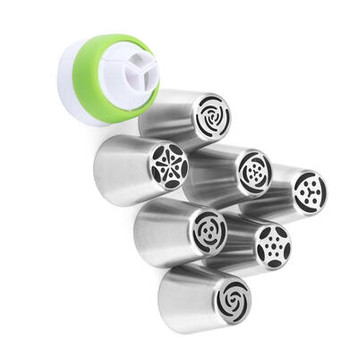Greensen 7Pcs Cake Cupcake Tube Pastry Nozzle 3Pcs Disposable Bag with a Three Colors Converter Pastry Tube Cupcake Nozzles
Greensen 7Pcs Cake Cupcake Tube Pastry Nozzle 3Pcs Disposable Bag with a Three Colors Converter Pastry Tube Cupcake Nozzles