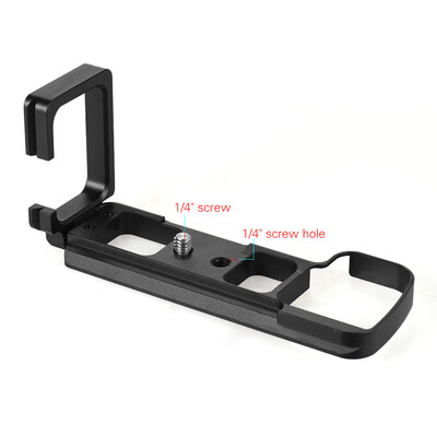 Vertical Quick Release Plate -shaped Bracket for Sony A6300 ILCE6300 Camera Compatible for Arca Swiss
Vertical Quick Release Plate -shaped Bracket for Sony A6300 ILCE6300 Camera Compatible for Arca Swiss