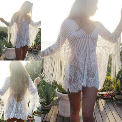 Fashion Women Bathing Suit Lace Crochet Bikini Swimwear Cover Up Beach Dress US
Fashion Women Bathing Suit Lace Crochet Bikini Swimwear Cover Up Beach Dress US
