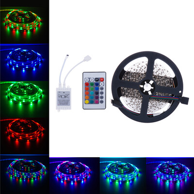 〖Follure〗5M 3528 SMD RGB 300LEDs LED Light Strip 24 Key IR Remote Controller DC12V 
〖Follure〗5M 3528 SMD RGB 300LEDs LED Light Strip 24 Key IR Remote Controller DC12V