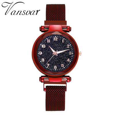 Women Watches Luminous Dial Ladies Quartz Wristwatch Romantic Starry Sky Mesh Belt Strap Roman Numerals Clock Reloj Mujer 5050
Women Watches Luminous Dial Ladies Quartz Wristwatch Romantic Starry Sky Mesh Belt Strap Roman Numerals Clock Reloj Mujer 5050