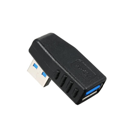 USB 30 Adapter Vertical Male to Female Right Angle Type-A Adapter Coupler Connector - Pack of 1
USB 30 Adapter Vertical Male to Female Right Angle Type-A Adapter Coupler Connector - Pack of 1