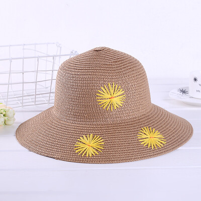 Springsummer new sun flower straw hat sun-drenched vacation beach hat straw shade sun-proof fisherman hat wholesale
Springsummer new sun flower straw hat sun-drenched vacation beach hat straw shade sun-proof fisherman hat wholesale