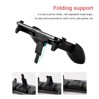 Folding Mobile Game Controller Gaming Grip Handle Gamepad for PUBG 45-65inches Phones
Folding Mobile Game Controller Gaming Grip Handle Gamepad for PUBG 45-65inches Phones