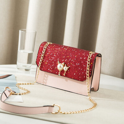 Summer ins single shoulder teenage girls on the trend Korean version of Baitao students chain inclined Bag Fashion
Summer ins single shoulder teenage girls on the trend Korean version of Baitao students chain inclined Bag Fashion
