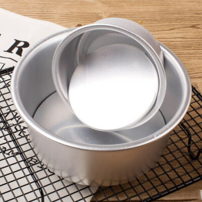 Aluminum Alloy Round Mini Cake Pan Removable Bottom Pudding Mold DIY Baking Kitchen Tools
Aluminum Alloy Round Mini Cake Pan Removable Bottom Pudding Mold DIY Baking Kitchen Tools