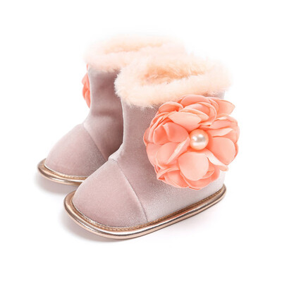 2018 Winter Baby Boots Newborn Plus Velvet Sweet Flowers Non-Slip Warm Boots Baby Shoes For Girls
2018 Winter Baby Boots Newborn Plus Velvet Sweet Flowers Non-Slip Warm Boots Baby Shoes For Girls