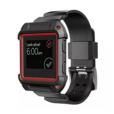 〖Follure〗Rugged Protective Case With Silicone Wrist Strap Bands for Fitbit Blaze Watch BK
〖Follure〗Rugged Protective Case With Silicone Wrist Strap Bands for Fitbit Blaze Watch BK