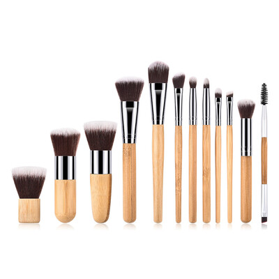Toponeto 12PCS Bamboo Cosmetic Makeup Brush Brushes Foundation Powder Eyeshadow Brushes
Toponeto 12PCS Bamboo Cosmetic Makeup Brush Brushes Foundation Powder Eyeshadow Brushes