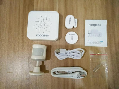 Koogeek Wireless WiFi Smart Home Security Alarm System Zigbee Gateway Host PIR Motion Detector Wireless Magnetic Door&Window Senso
Koogeek Wireless WiFi Smart Home Security Alarm System Zigbee Gateway Host PIR Motion Detector Wireless Magnetic Door&Window Senso