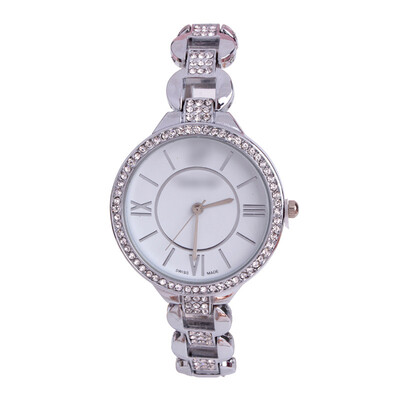 Diamond-set dial simple temperament steel belt bracelet watch fashion trend ladies watch
Diamond-set dial simple temperament steel belt bracelet watch fashion trend ladies watch