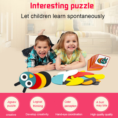 Gotoamei DIY Puzzle Developmental Baby Kids Training Brain IQ Game Learning Education Toy
Gotoamei DIY Puzzle Developmental Baby Kids Training Brain IQ Game Learning Education Toy
