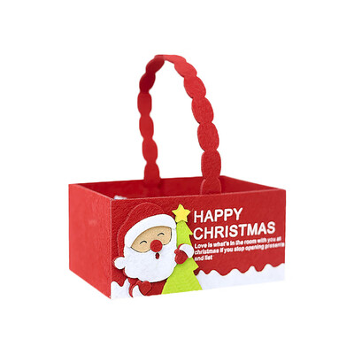 Toponeto Christmas Fabric Candy Storage Box Creative Flannel Storage Box Mini Gift Box
Toponeto Christmas Fabric Candy Storage Box Creative Flannel Storage Box Mini Gift Box