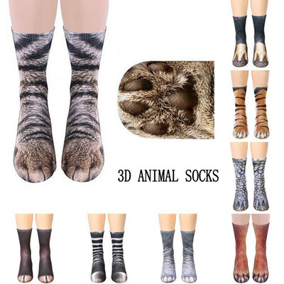 Men Women Kids Parent-Child Cotton Long Ankle Socks Funny 3D Animal Paw Pattern Print Harajuku Family Winter Warmer Creative PIQ
Men Women Kids Parent-Child Cotton Long Ankle Socks Funny 3D Animal Paw Pattern Print Harajuku Family Winter Warmer Creative PIQ