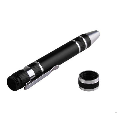 Multi-function Pocket Eight-in-one Screwdriver with Magnetic Mini Portable Aluminum Tool Pen
Multi-function Pocket Eight-in-one Screwdriver with Magnetic Mini Portable Aluminum Tool Pen