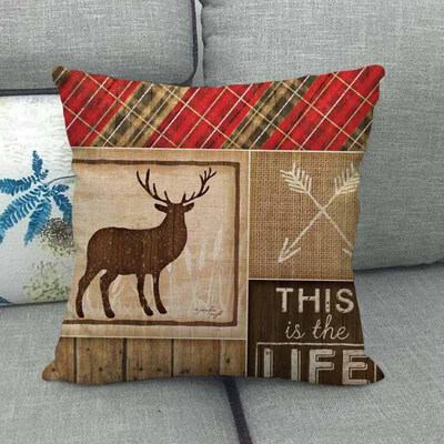 New Christmas Decoration Pillowcase Plaid Animal Santa Claus Elk Bear Cotton Linen Pillow Cover Xmas Holiday Sofa Home Decor
New Christmas Decoration Pillowcase Plaid Animal Santa Claus Elk Bear Cotton Linen Pillow Cover Xmas Holiday Sofa Home Decor