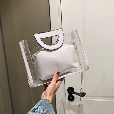 Tailored Fashion Ladies Chain Versatile Handbag Shoulder Bag Messenger Bag Clutch Bag
Tailored Fashion Ladies Chain Versatile Handbag Shoulder Bag Messenger Bag Clutch Bag