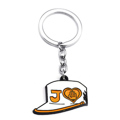 Anime JOJOS BIZARRE ADVENTURE Keychain Necklace Metal Hat Logo Necklace Pendant Keychain Jewelry Gift
Anime JOJOS BIZARRE ADVENTURE Keychain Necklace Metal Hat Logo Necklace Pendant Keychain Jewelry Gift