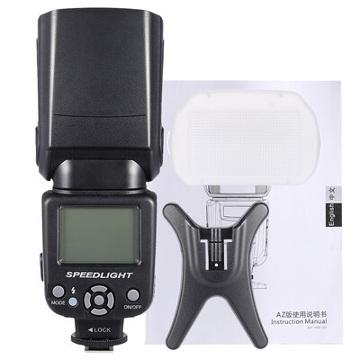 Andoer AD-960II Universal LCD Display On-camera Speedlite Flash GN54 for Nikon Canon Pentax DSLR Camera
Andoer AD-960II Universal LCD Display On-camera Speedlite Flash GN54 for Nikon Canon Pentax DSLR Camera