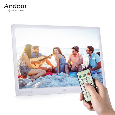 Andoer 15" TFT LED Digital Photo Frame Screen Desktop Album Display Image 1080P MP4 Video MP3 Audio TXT eBook Clock Calendar 1280
Andoer 15" TFT LED Digital Photo Frame Screen Desktop Album Display Image 1080P MP4 Video MP3 Audio TXT eBook Clock Calendar 1280